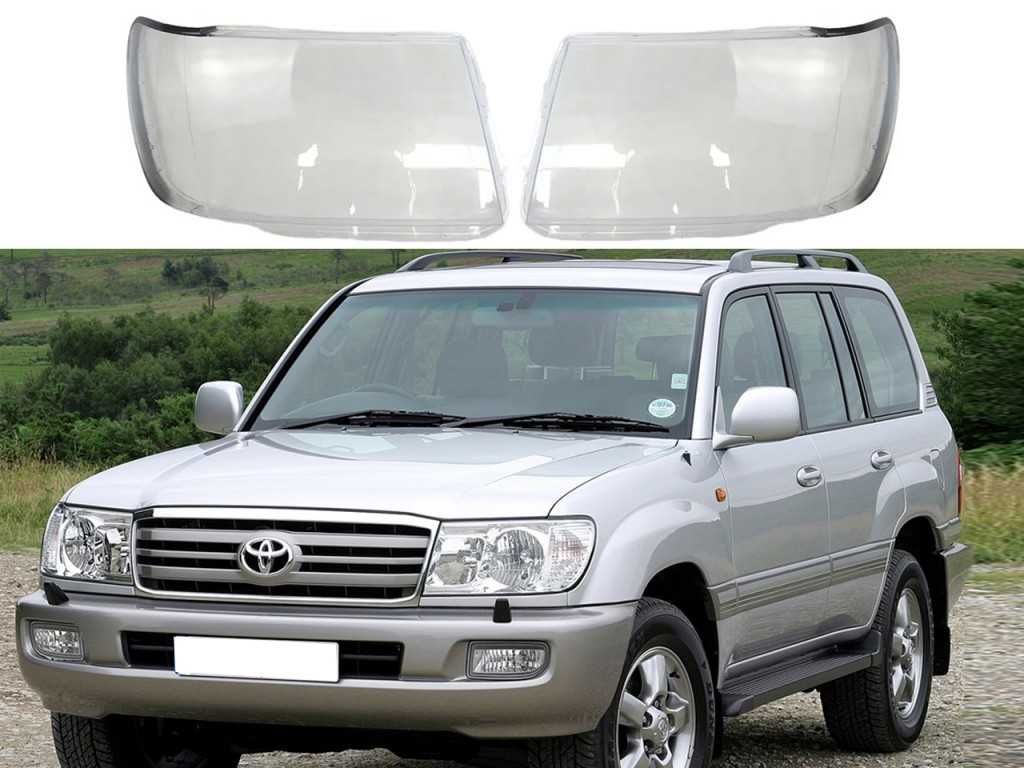 Стъкла за фарове на Toyota Land Cruiser J100 Facelift (2005-2007)  555