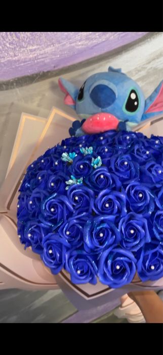 Buchet din flori de sapun