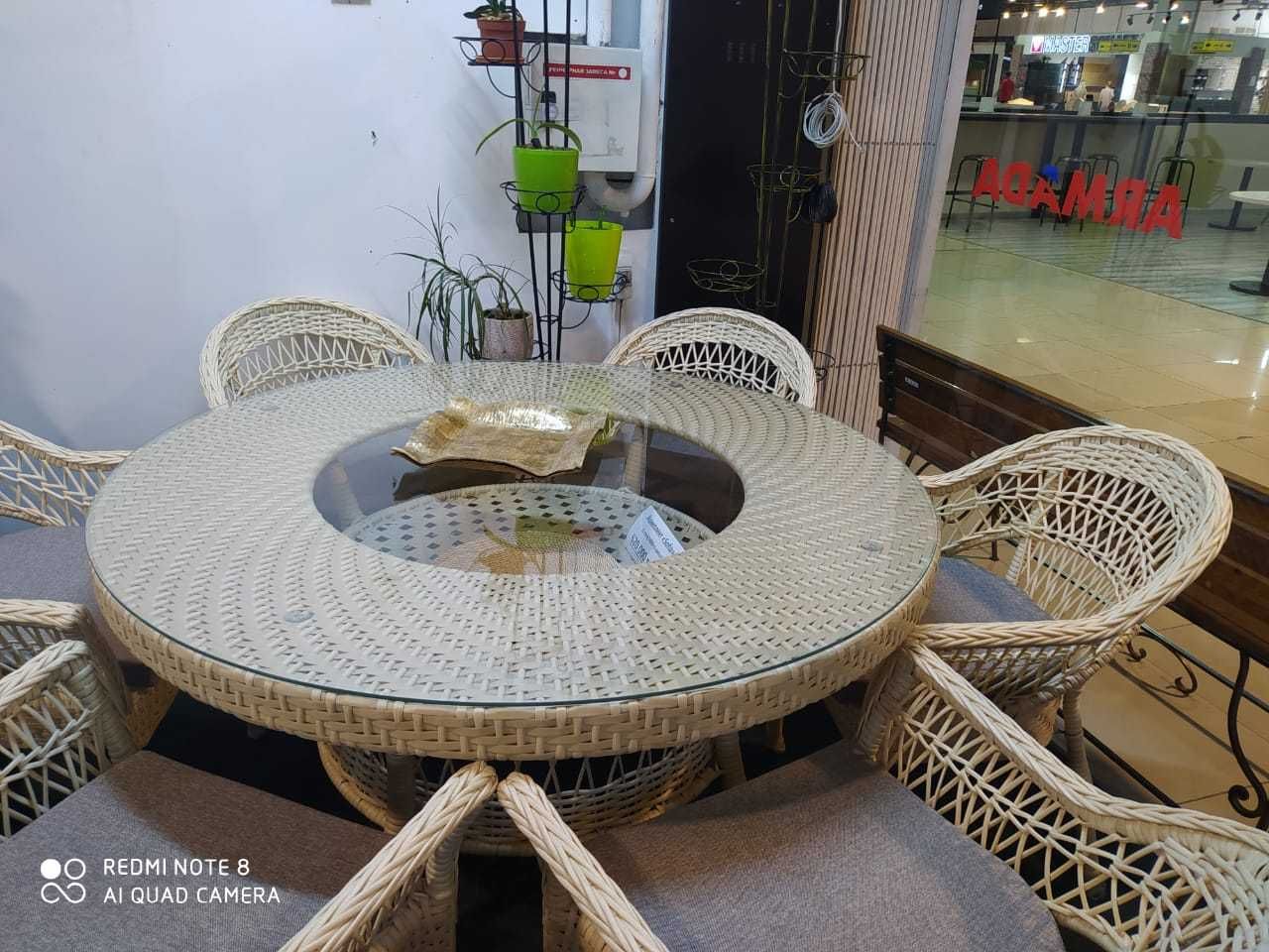 Изготовление плетенной садовой мебели из эко ротанга на заказ