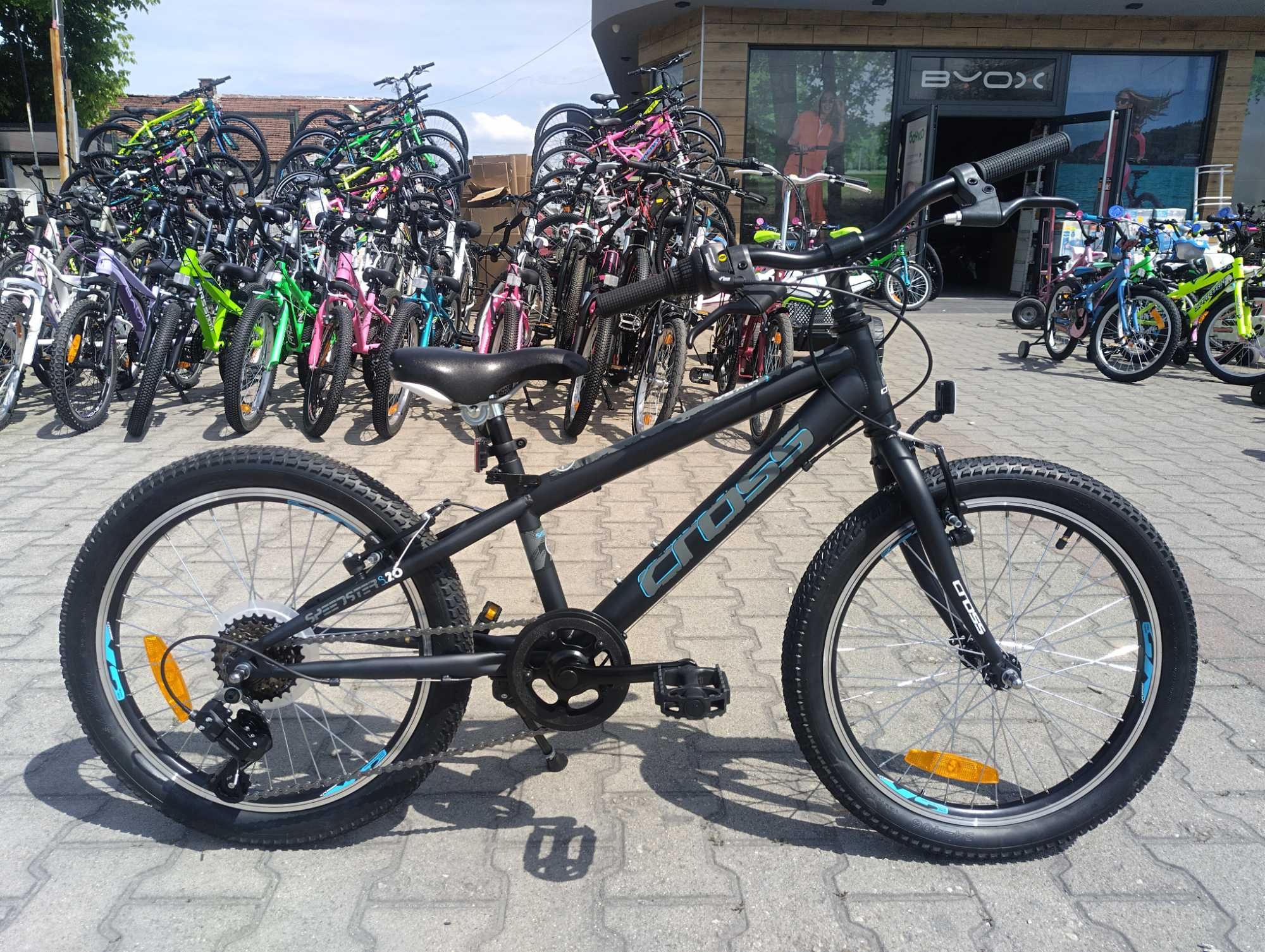 CROSS Велосипед 20" SPEEDSTER черен