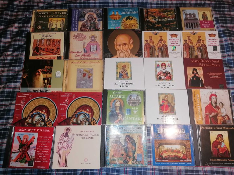 CD originale Muzică Bizantină Psaltică Religioasă