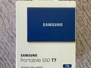 Sigilat! Samsung SSD Extern Portabil T7 1TB Blue nou