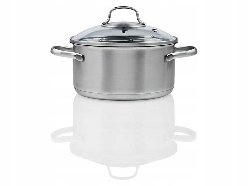 НОВИ! Комплект тенджери 5 части с капак неръждаема стомана