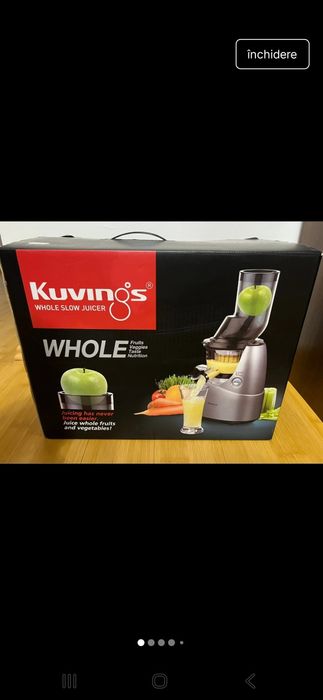 Storcator fructe legume slow juicer kuvings