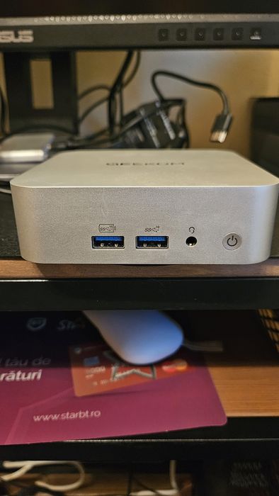 Mini PC GEEKOM A8 bestial – Ryzen 9 8945HS | 32 GB DDR5 | 2 TB SSD