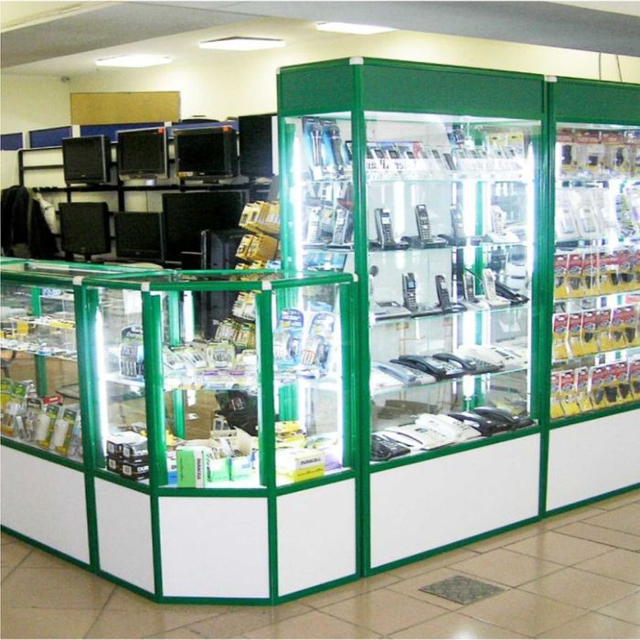 Прилавок витрина, стеклянная, metal oynaly vitrina va prilavkalar