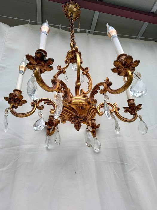 Superb candelabru Lucien Gau bronz