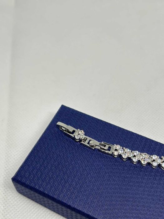 Гривна Сваровски / Гривна Swarovski - Тенис последен модел 17 см