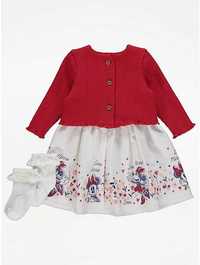 Set Minnie Mouse  0-3,,6-9, 12-18/ 62,  74, , 86,