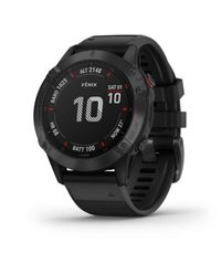 Новый! Garmin Fenix 6 Pro - черные с черным ремешком/ Супер спорт часы