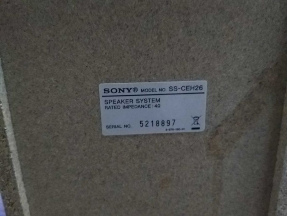 Boxe diverse Grundig CT350,  Sony SS-CEH26