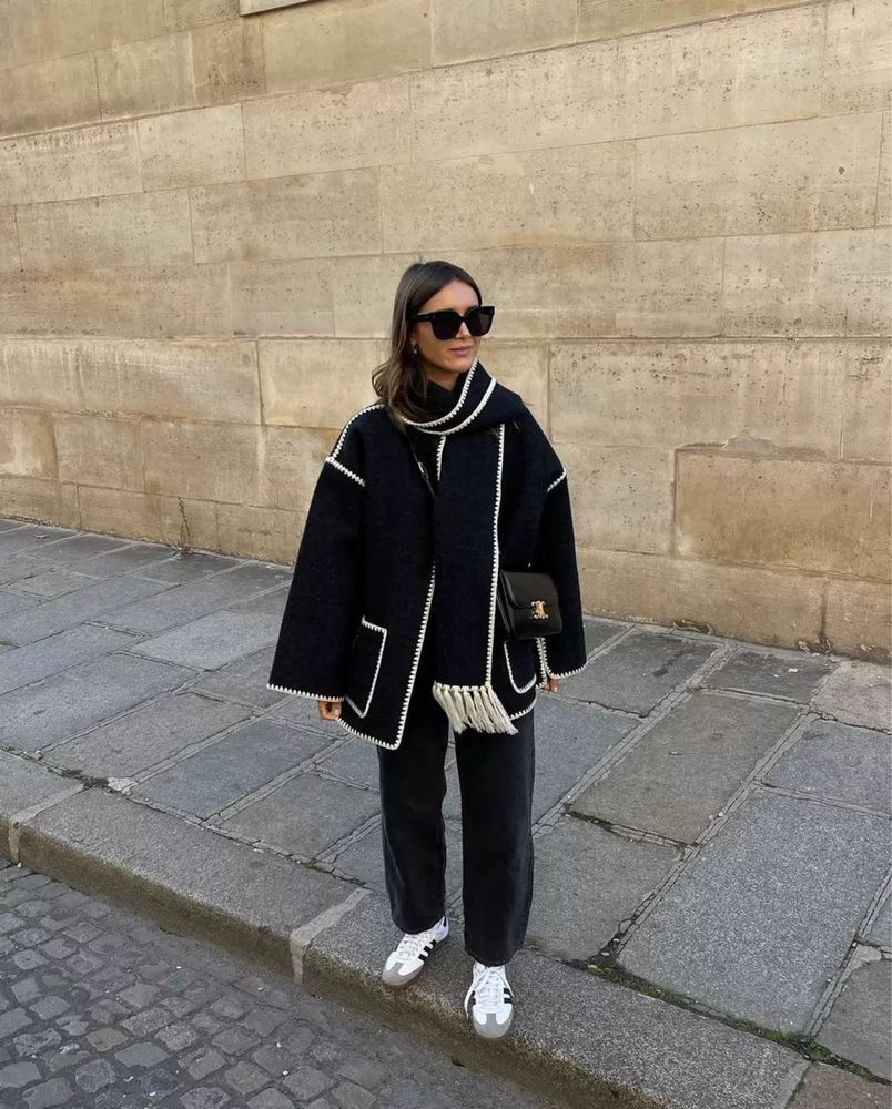 Облегченное пончо Zara размер М