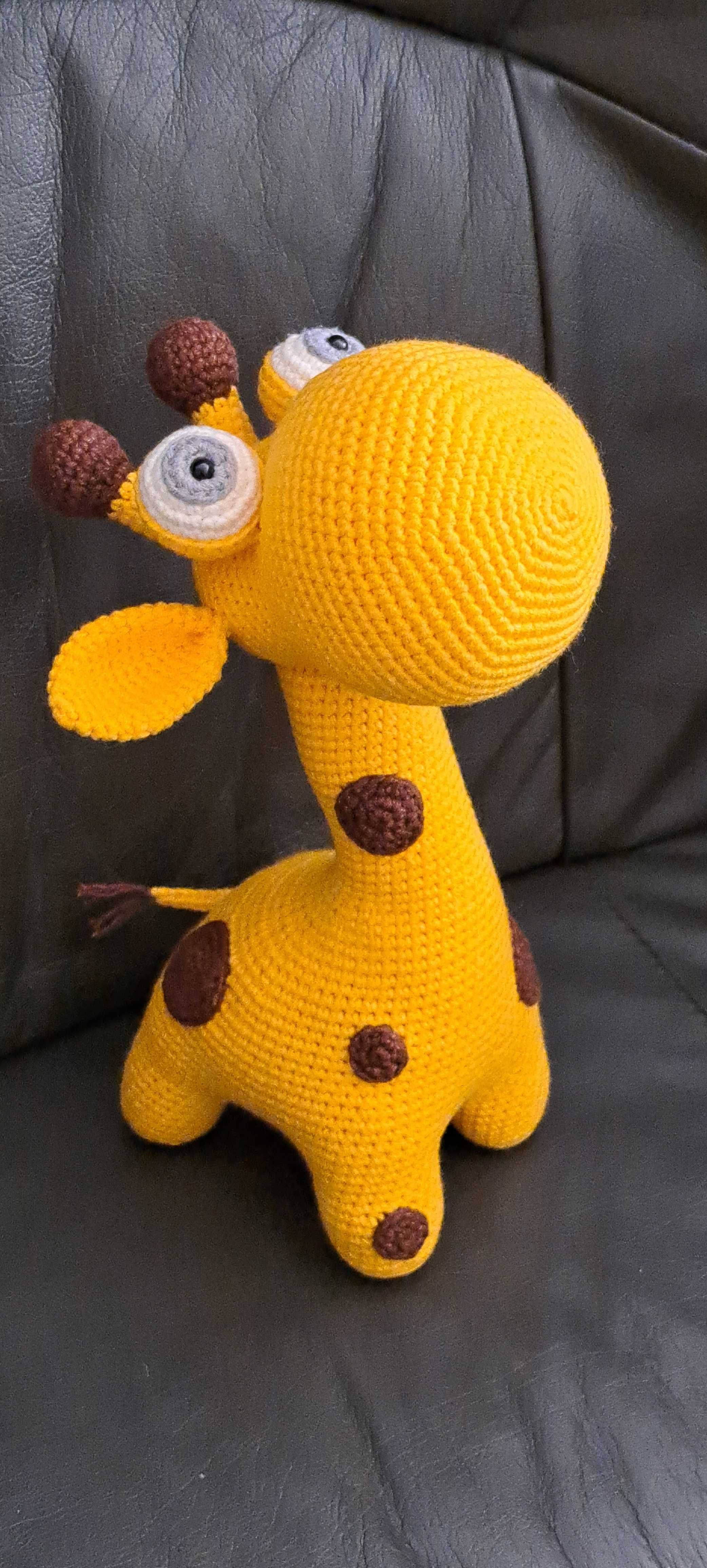 Плетена играчка Жирафче