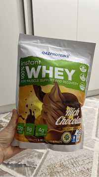 Протеин Qazprotein 100% Instant Whey Шоколадное мороженое 900 г