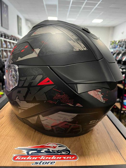 Мото каска за мотор SHARK RIDIL 2 BERSEK,XXL  63-64 см.,вградани очила