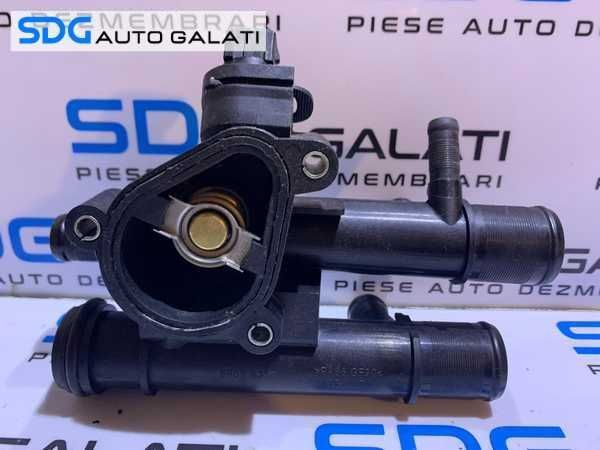 Corp Carcasa Termostat cu Senzor Temperatura Apa Renault Espace 4 2.2 DCI 2002 - 2014 [S0085]