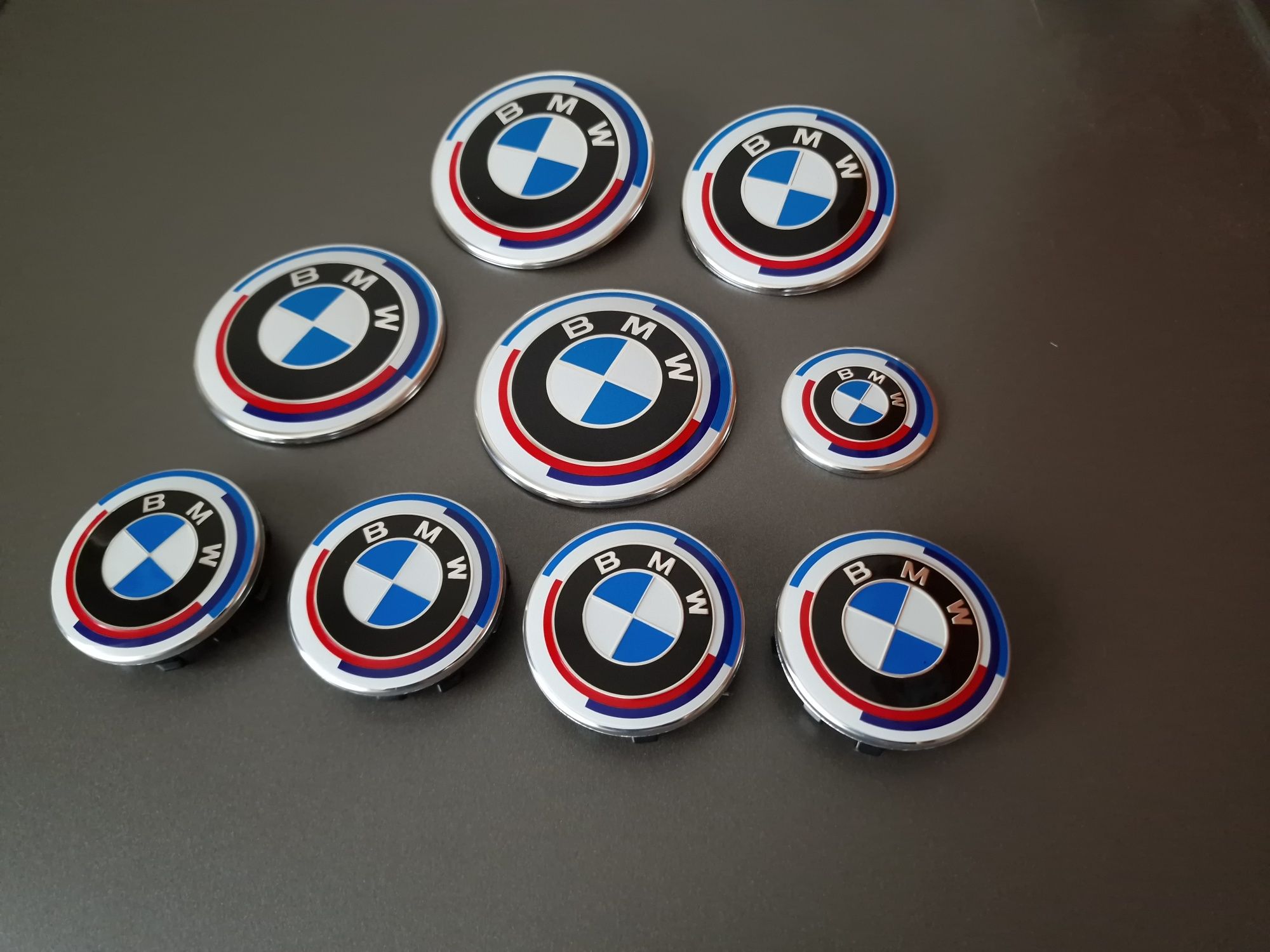 Set capace jante BMW 50th Anniversary 56mm 68mm