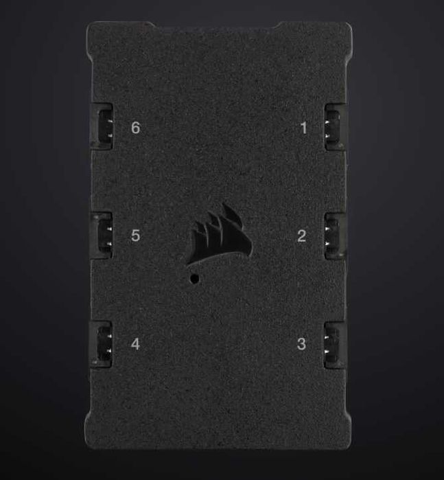 Corsair Lighting Node CORE iCUE + 3 Fans