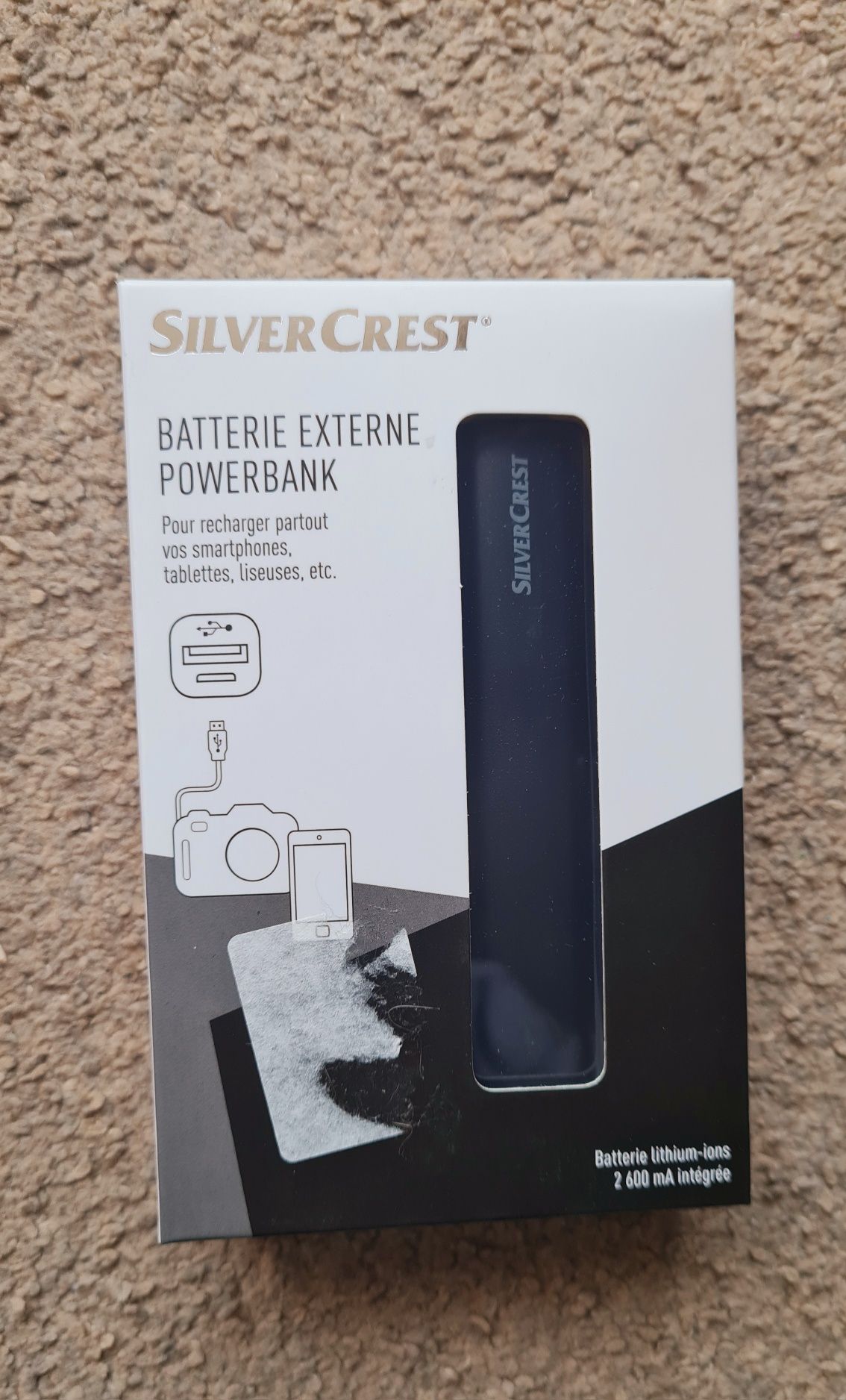 Baterie externa Noua, Silver Crest
