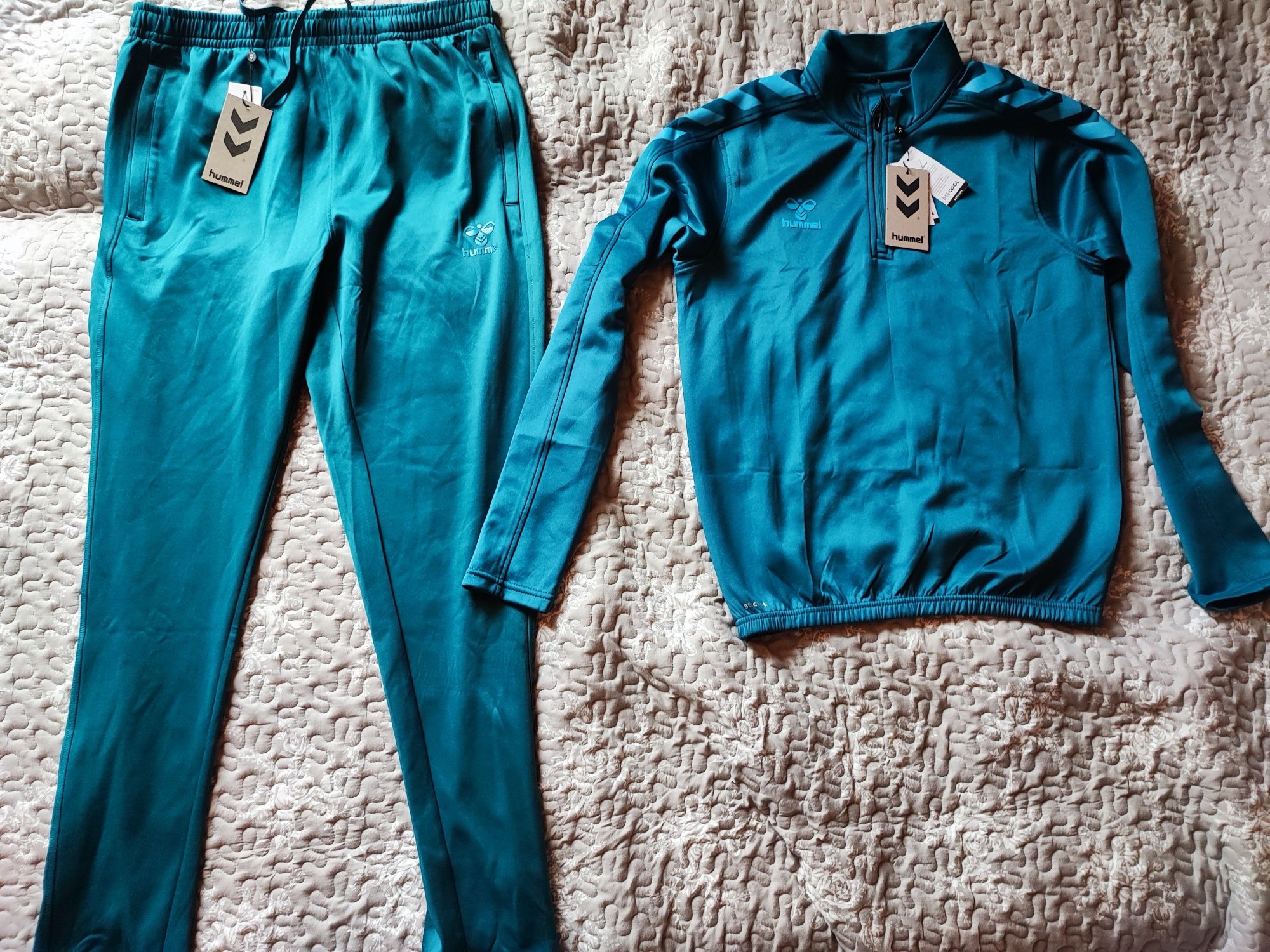 Екип HUMMEL Core XK Poly Pants and Half Zip Sweatshirt