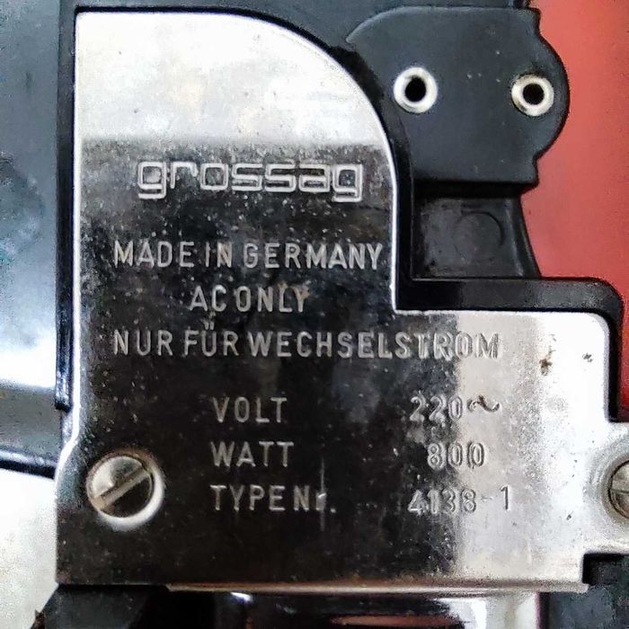 Aparat Wafe,Vafe Grossag, fabricat în Germania