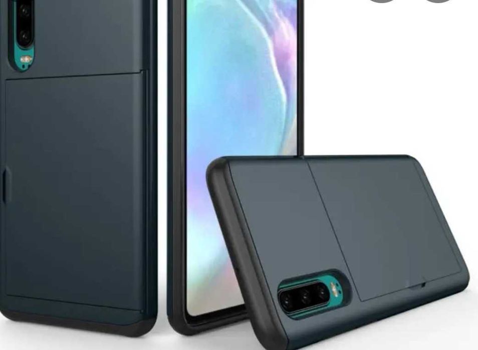 Husa pt Huawei P30 Pro (cu compartiment pt card) NOUA