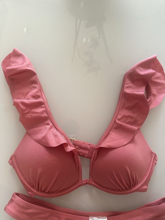 Costum baie roz H&M