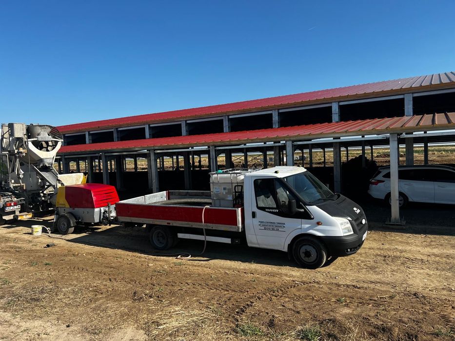 Lucrări pompa staționară beton