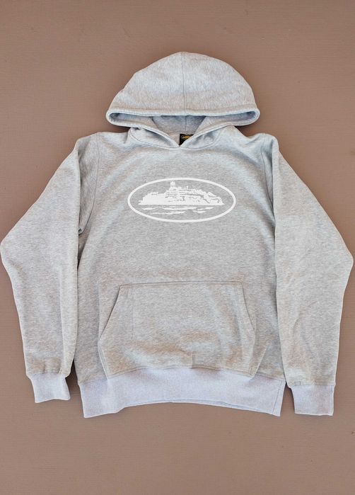 Corteiz сив суичер