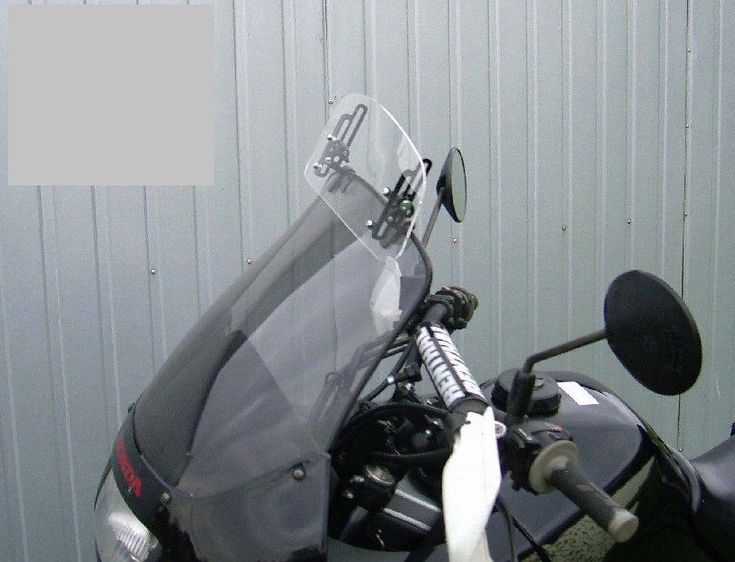 Слюда,дефлектор въздушен за мотор, мотоциклет-универсални, 2 модела