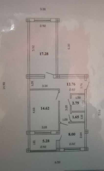Продается квартира 2 комнатная