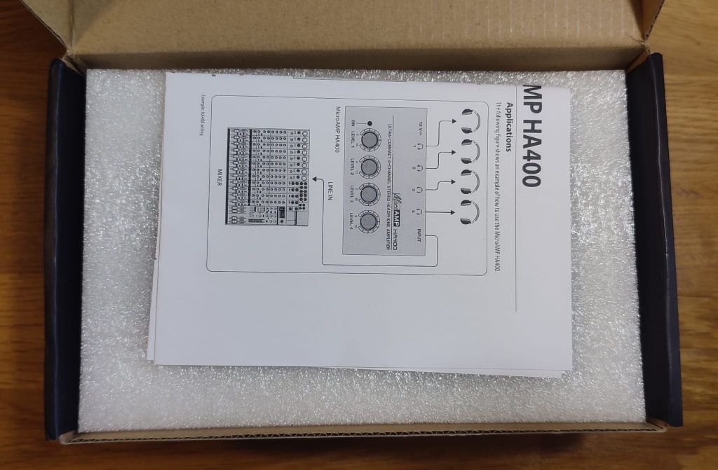 Micro amplificator semnal casti HA 400 MicroAmp