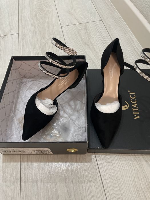 Туфли VITACCI, черные, размер 37