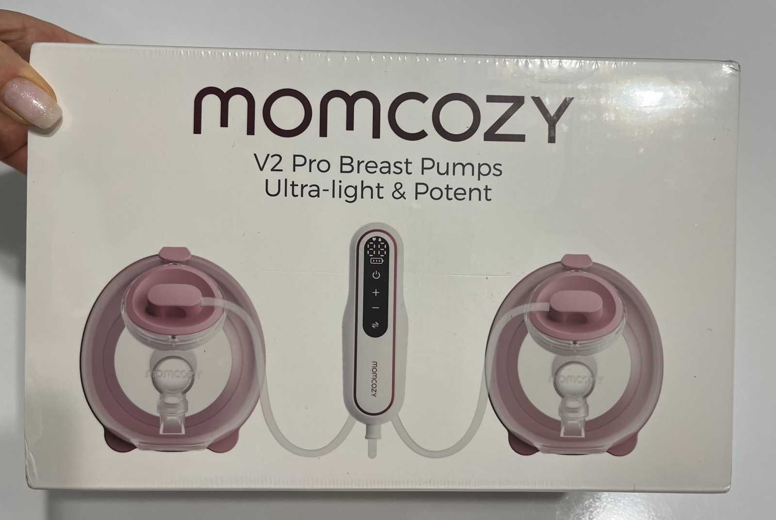 Momcozy V2 Pro Breast Pump - преносима помпа за кърма, болничен клас