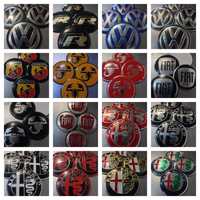 Set 4 embleme - stikere metalice autoadezive