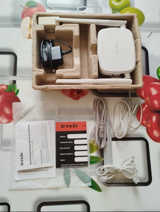 Модем Tenda WiFi ADSL 2+ 300 mbs