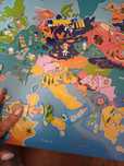 Harta Europei puzzle
