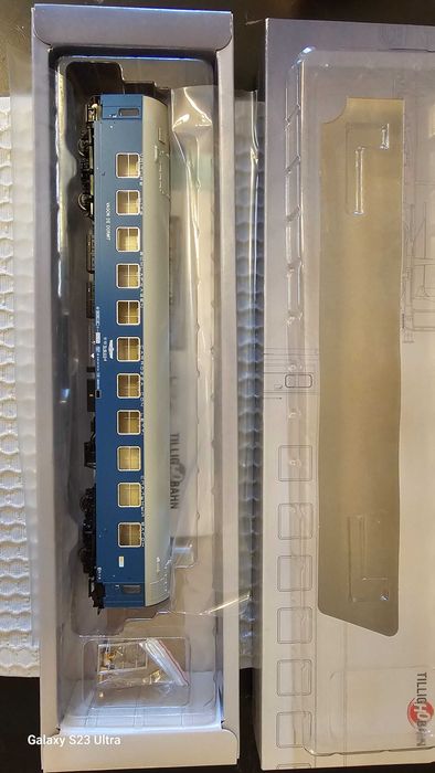 Vand vagon de dormit tip Y, CFR, epoca IV , Tillig 74988 scara H0