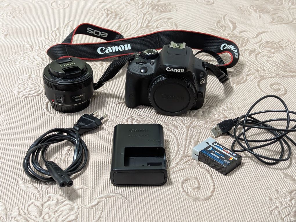 Aparat foto Canon eos 100D 18 mpx