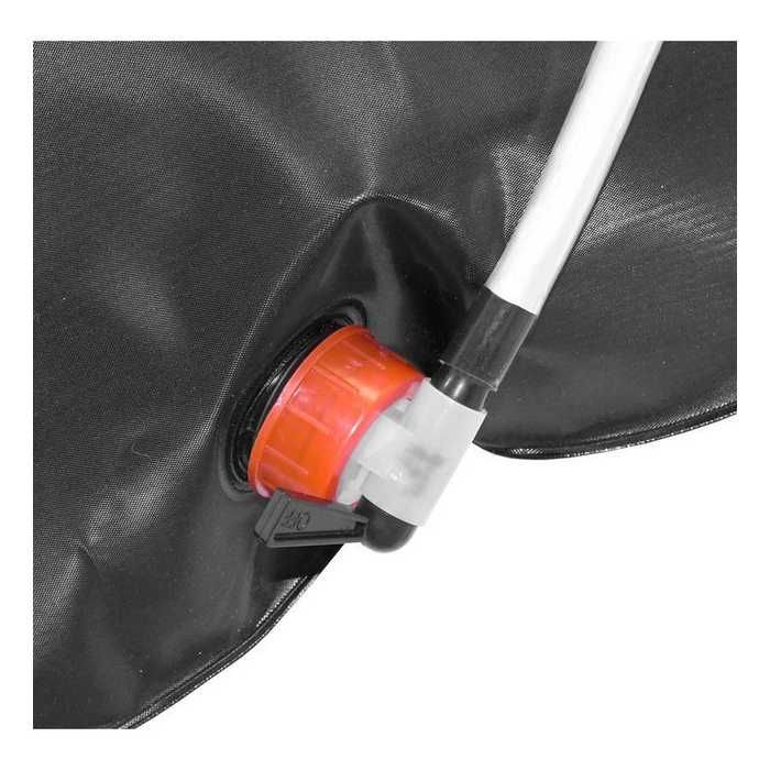 Мобилен соларен душ Mercado Trade, 40л., PVC, Черен
