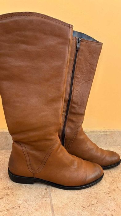 Дамски ботуши, естествена кожа