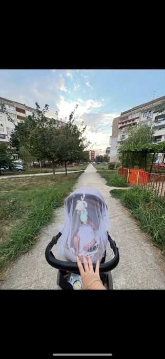 Бебешка количка Baby Merc със зимен кош