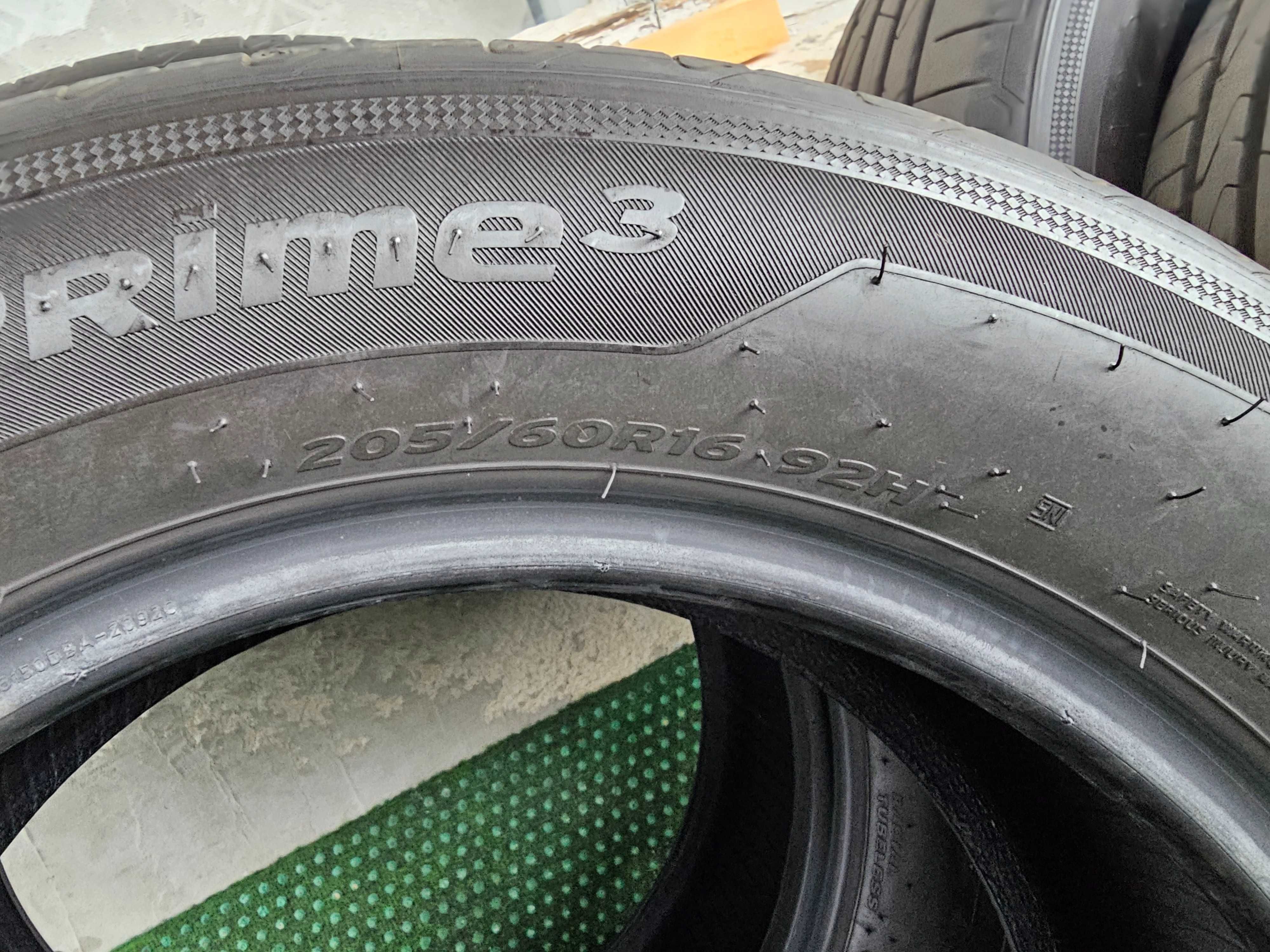 4 броя гуми HANKOOK Ventus Prime3 205 60 16
