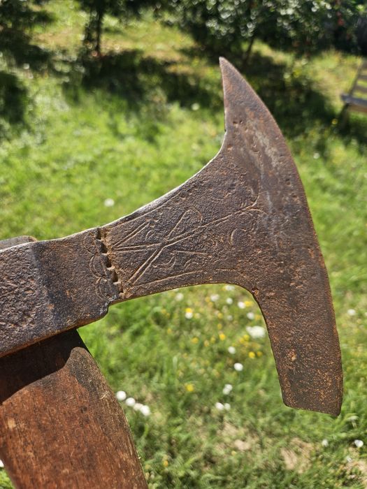 Barda secure topor vechi de colecție