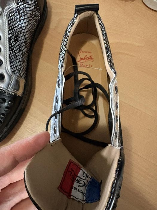 Мъжки маратонки Louboutin, Versace