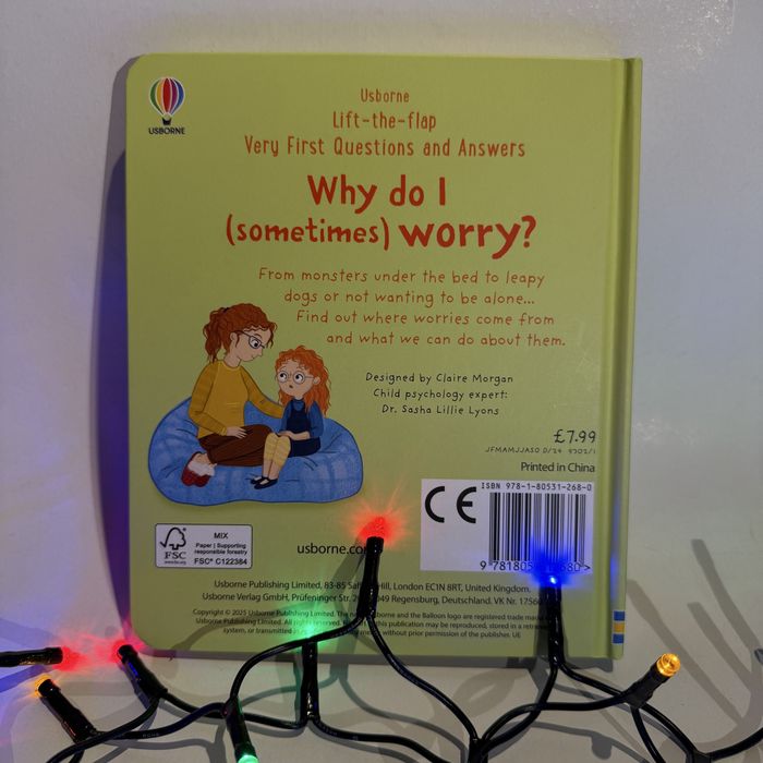 Why do I sometimes worry? carte Usborne pentru copii