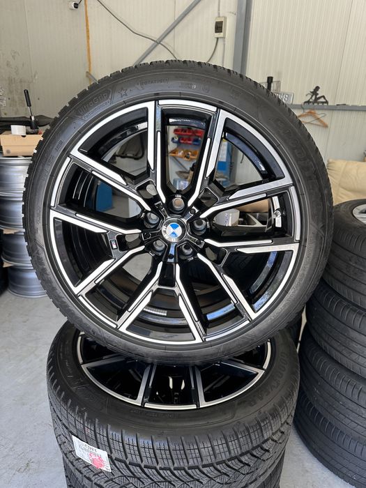 jante bmw seria 3-4-5 g20 g21 g26 g30 m packet anvelope 245/255 40 19