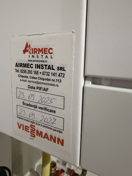 Centrala  Viessmann Vitodens 100-W  35kw