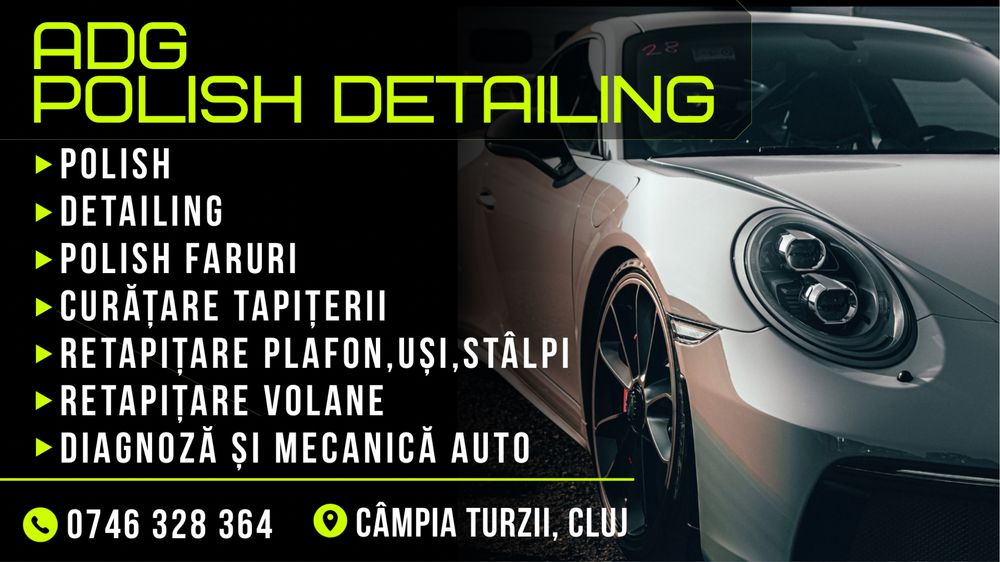 Polish|Detailing|Faruri|Plafon|Diagnoza