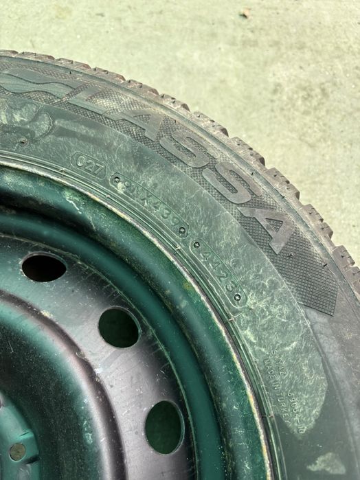 Железни джанти 15” 4х108 Citroen/ с  нови зимни гуми Lassa 195/65 15”